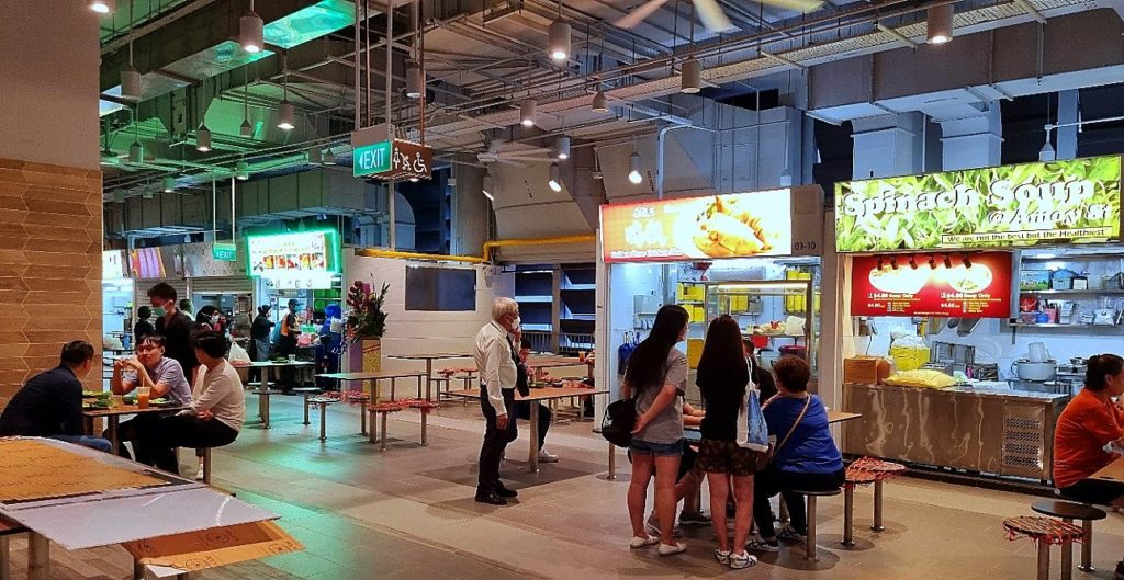 Market Street Hawker Centre Reopens At CapitaSpring More Affordable