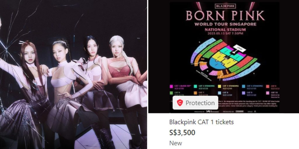 Blackpink S Pore Concert Tickets Resold For Up To S K On Carousell