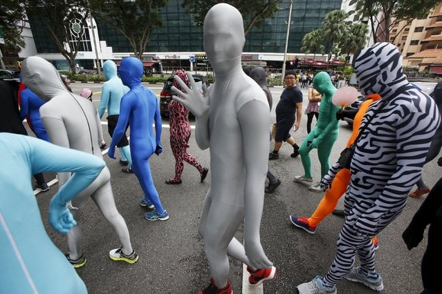 Zentai Is A Super Weird Thing Where People Wear Full Body Spandex And It's  Back In Singapore