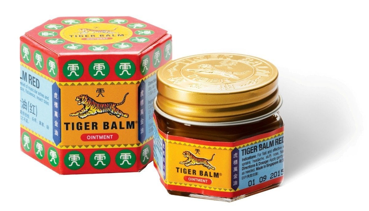 popular singapore brands - tiger balm