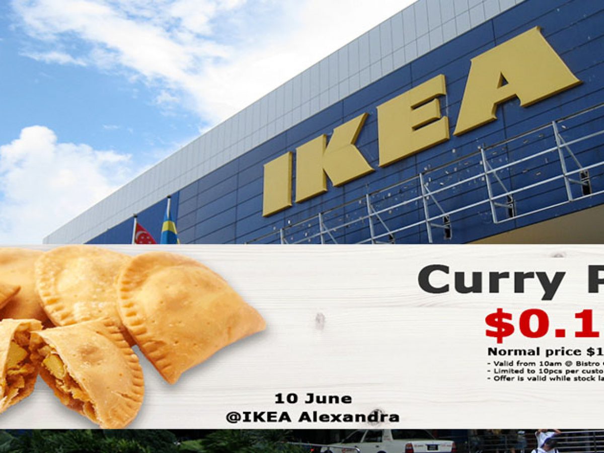 Ikea Alexandra Offers 0 10 Curry Puffs To Celebrate Bistro Relaunch