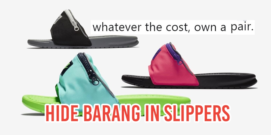 fanny pack slippers