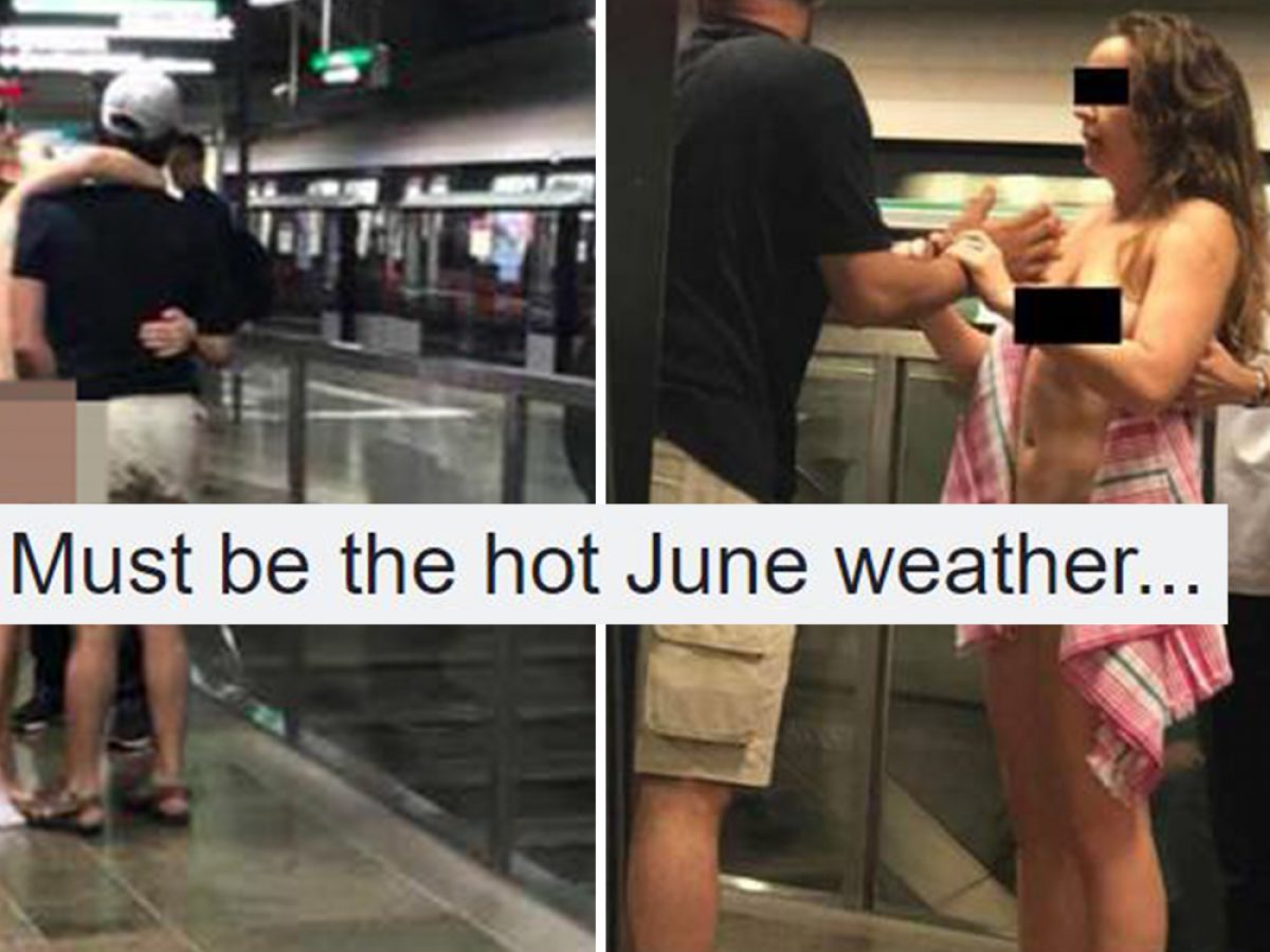 Woman Strips At Pioneer MRT Station; 5 Other Times Nude People Have Walked  Our Streets