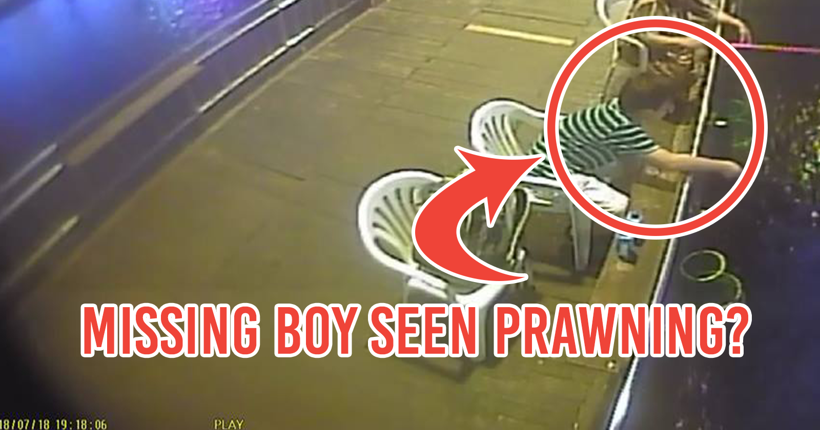 Missing 13 Year Old Boy Found After Prawning In Punggol - 