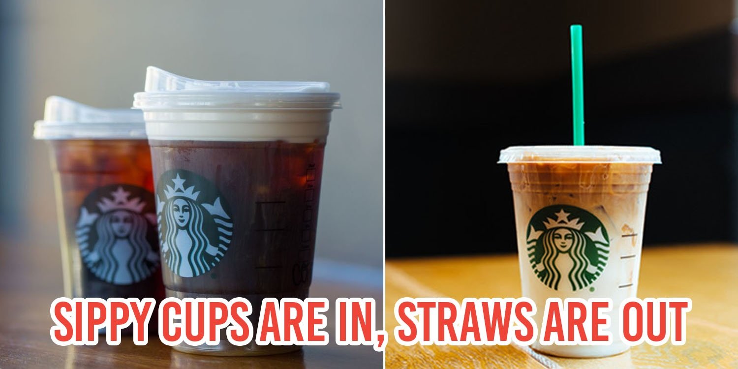 Starbucks has officially abandoned straws for sippy cup lids  well,  mostly