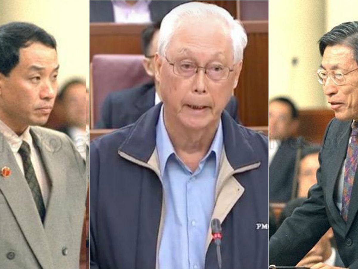 In 2000 Goh Chok Tong Sparred With The Opposition On Issue Of Ministers Pay