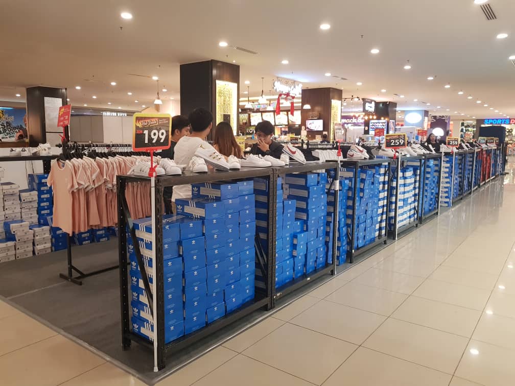Nike & Adidas Goods On Sale From S$30 At KSL City Till