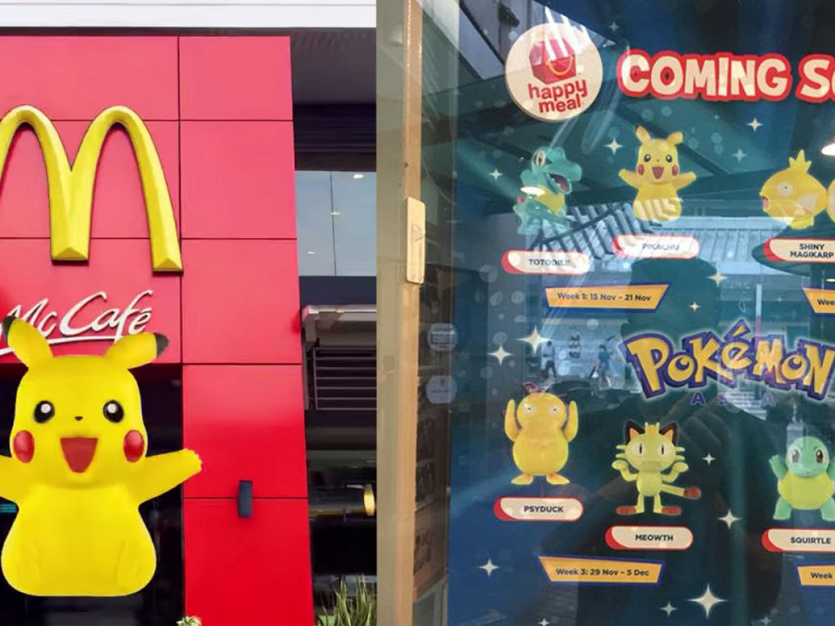 Pokemon McDonalds Happy Meal Toys 2018 Meowth Totodile Psyduck Magikarp