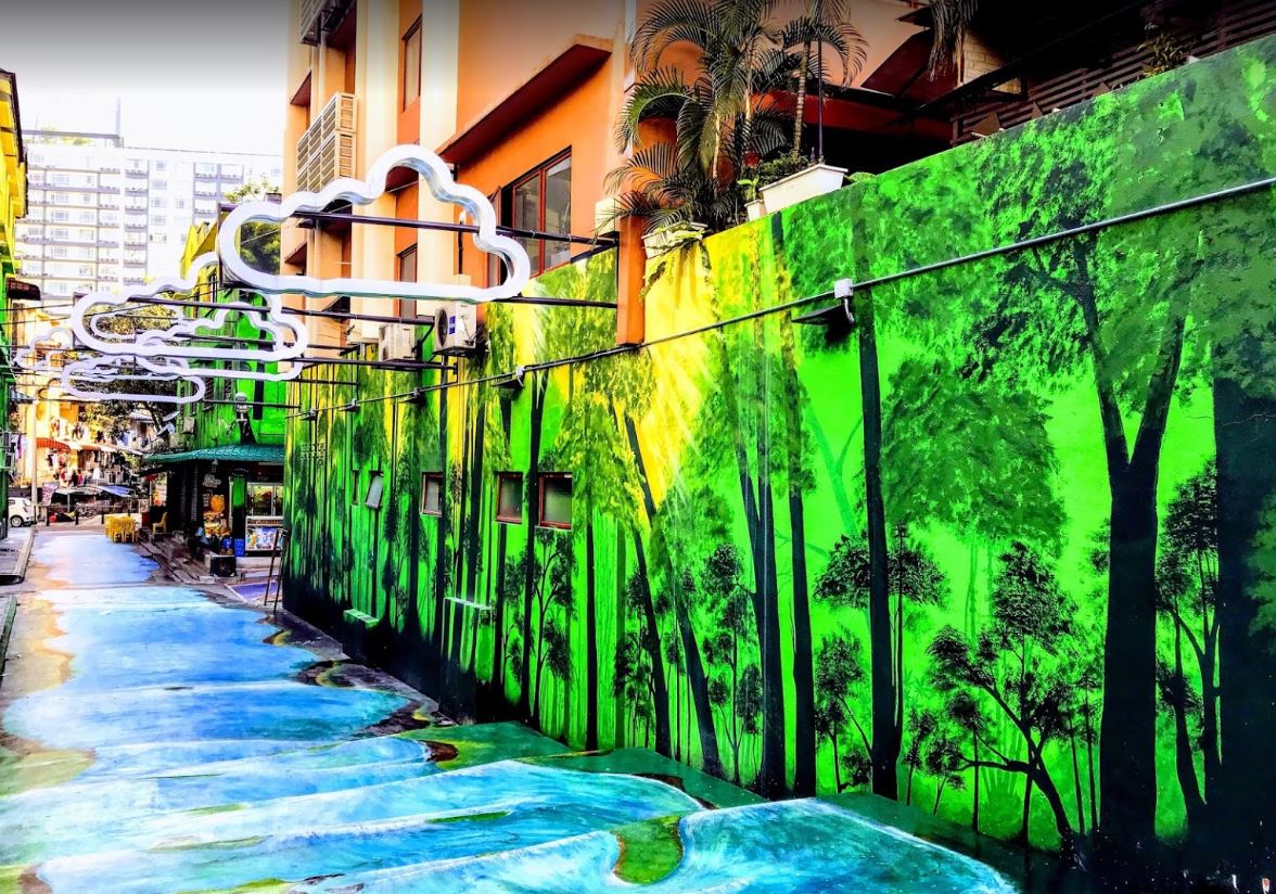 Bukit Bintang's Back Alley Murals In KL Make It Haji Lane ...
