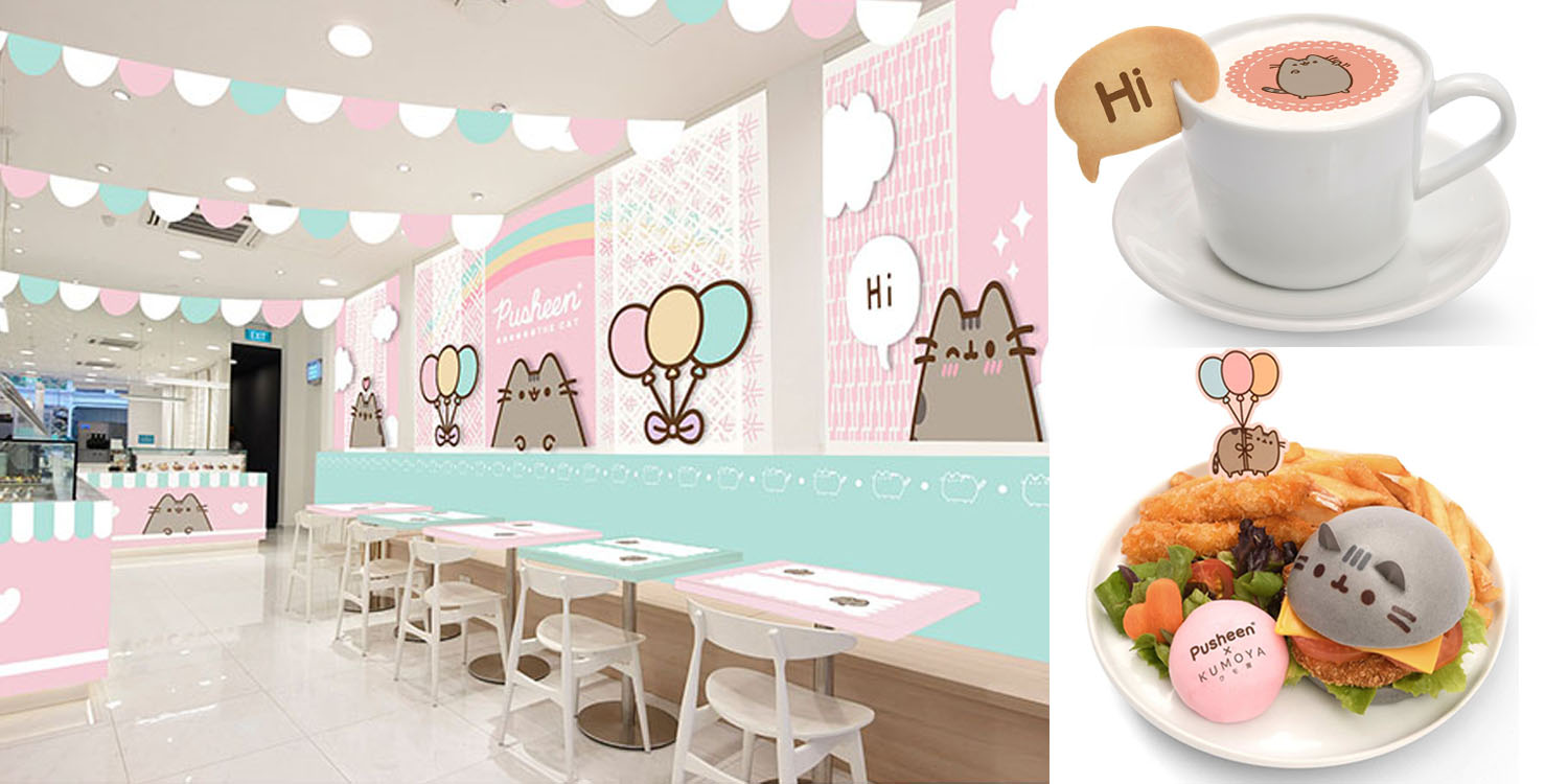 Internet Famous Pusheen Cat  Takes Over Kumoya Cafe  From 6 