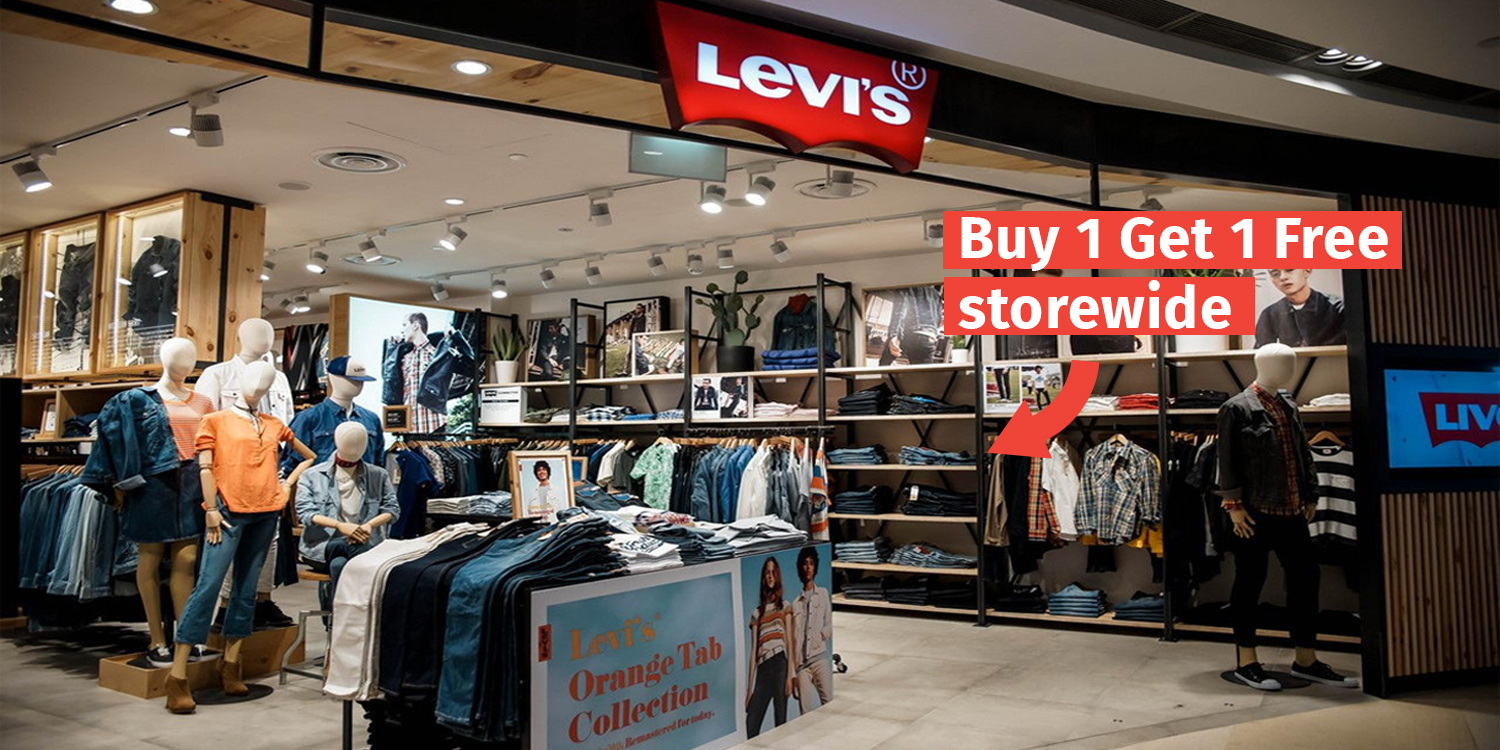 Levi's 1-For-1 Promo Till 4 Feb Means Half-Priced Denim Jeans For CNY
