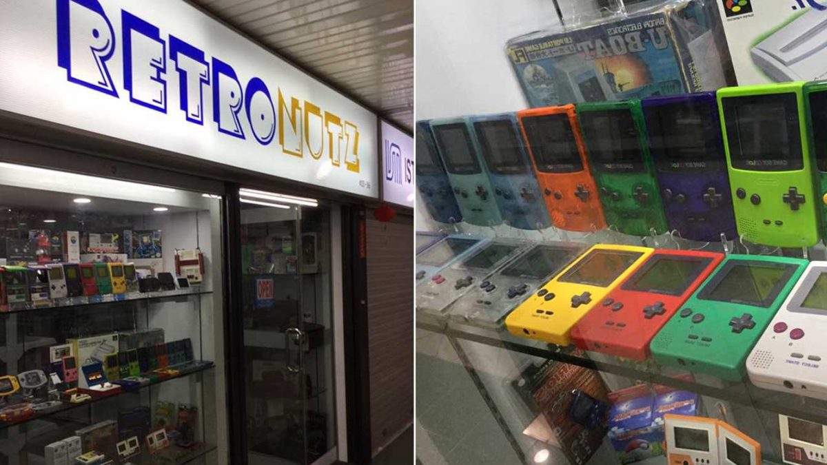 retro game console store
