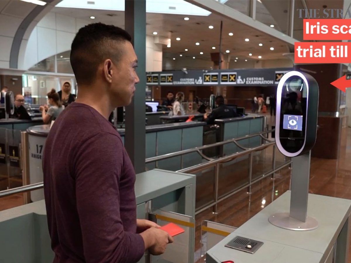 Iris Scanners Now At Tuas Checkpoint Let You Clear Immigration In A Glance