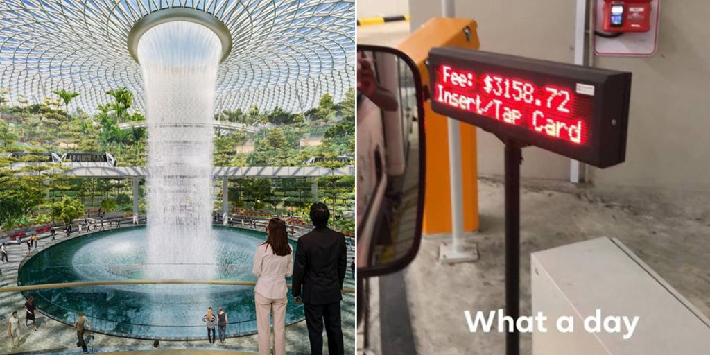 S'porean Encounters 3,158.72 Parking Fee At Jewel Changi Loading Bay