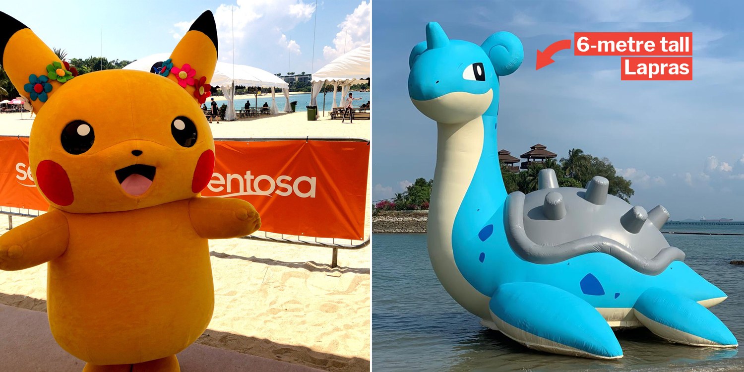 Pokémon Go Safari Zone At Sentosa Till 22 Apr Has 6 Metre