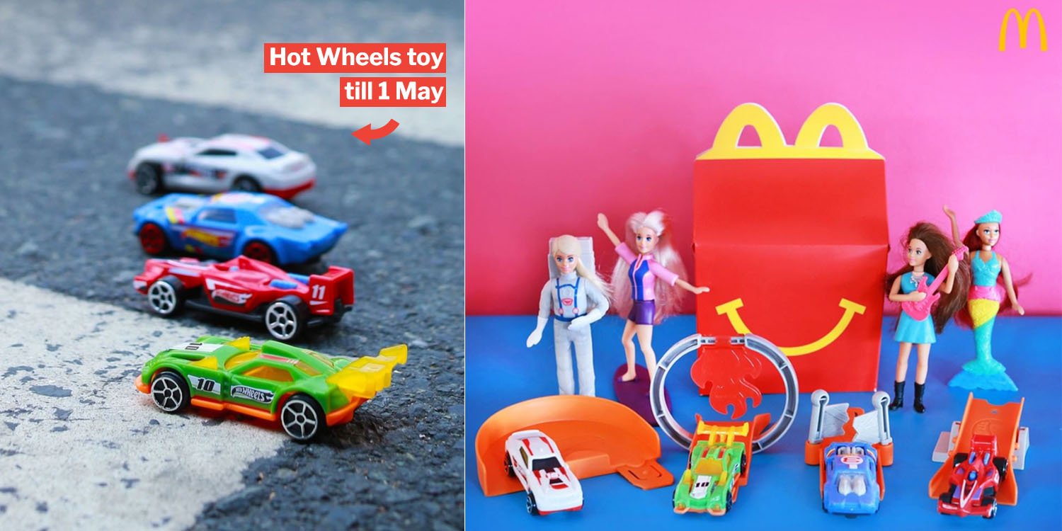 FREE SHIPPING MCDONALD'S 2017 BARBIE & HOT WHEELS COMPLETE SETS PRE-SALE 
