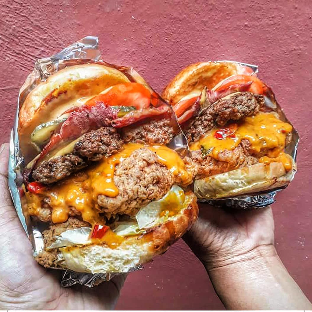 WoodFire JB Sells Monster Burgers Dripping With So Much Cheese They