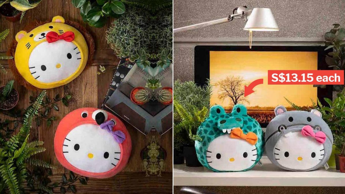 Mcdo hello outlet kitty pillows