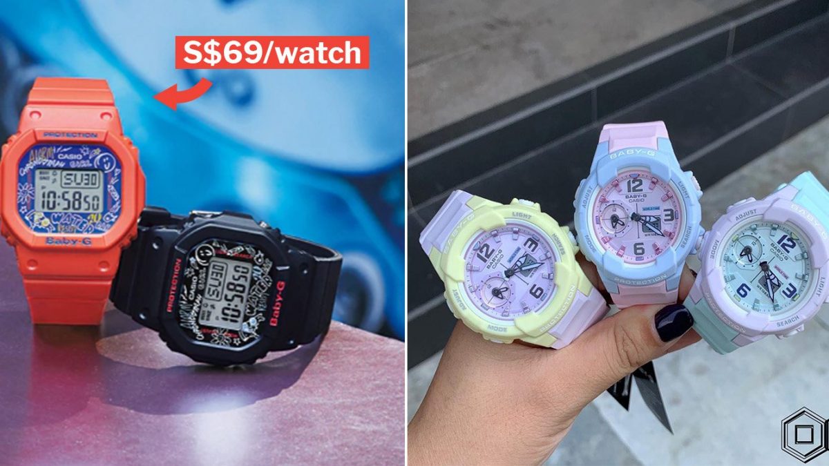 Casio S'pore Sale Has Up To 60% Off On G-Shock Baby-G Till