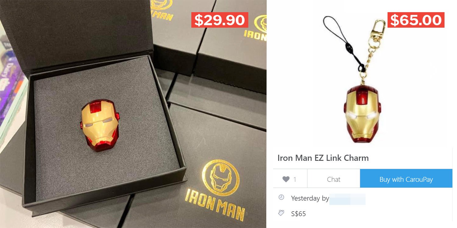 Iron-Man EZ-Charms Sold Out In Minutes; Resold By Scalpers For $65 