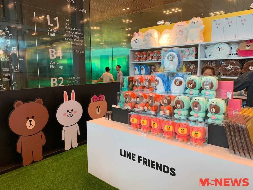 BT21 & LINE FRIENDS Pop-Up Store At T3 Changi Airport Has Adorable ...