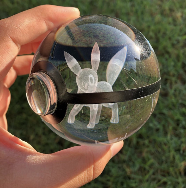 These Crystal Poké Balls On Etsy Singapore Contain "Caught" GlowInThe