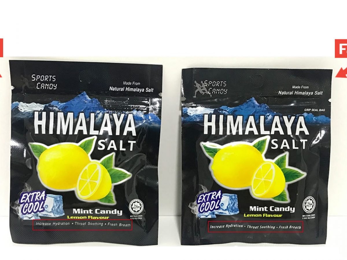 Fake Himalaya Salt Candy Allegedly Sold In Malaysia Customers Warned Of Telltale Signs