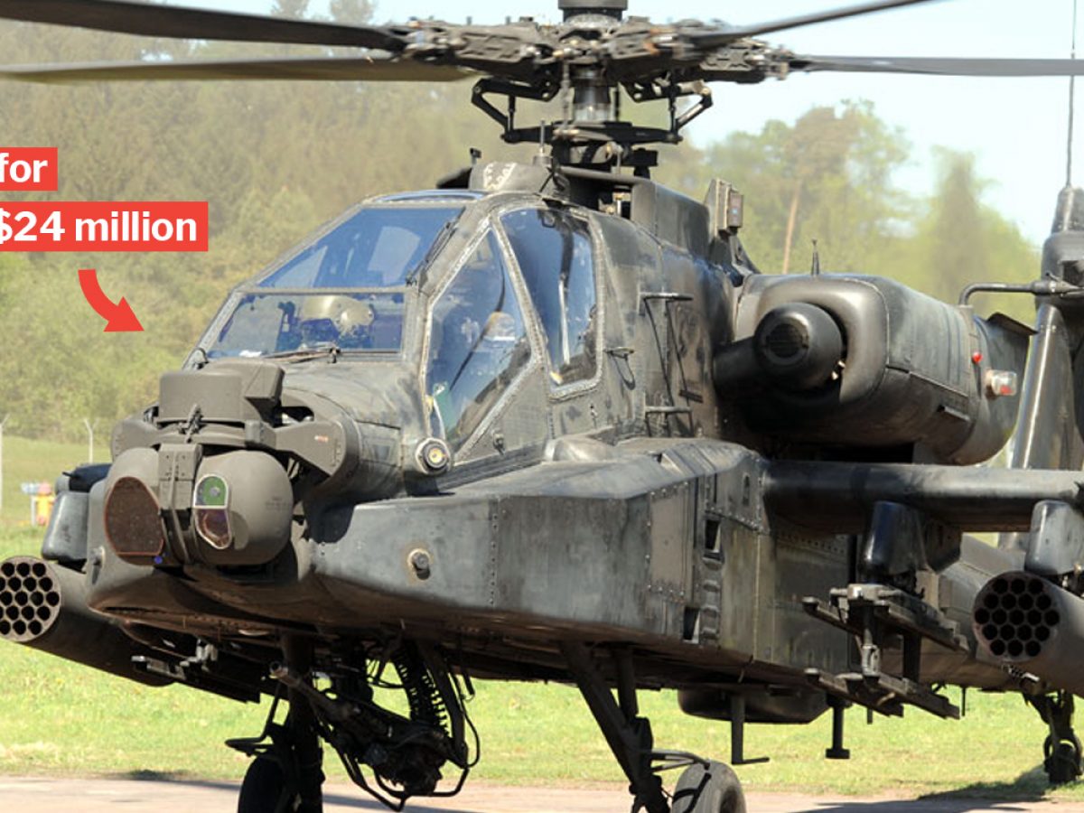 Pre Loved Apache Helicopter Sold On Carousell Weapons Not