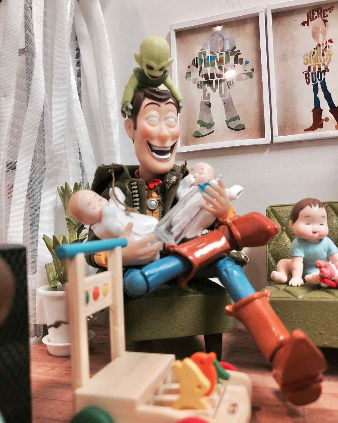 These Creepy Woody In Hong Kong Pics Will Give Toy Story 4 Fans Doll