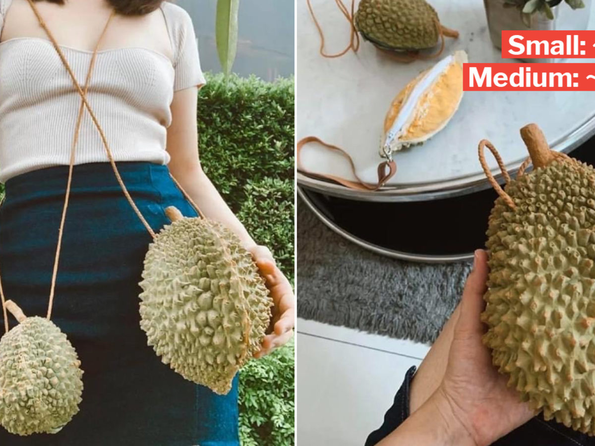 This 3d Durian Purse Lets You Bring The Fruit On Mrts Without A Smell Or Fine