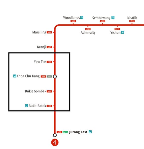 MRT early closures Bukit Batok - Yew Tee