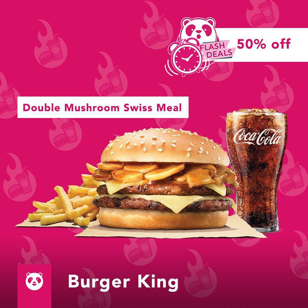 foodpanda burger king discount