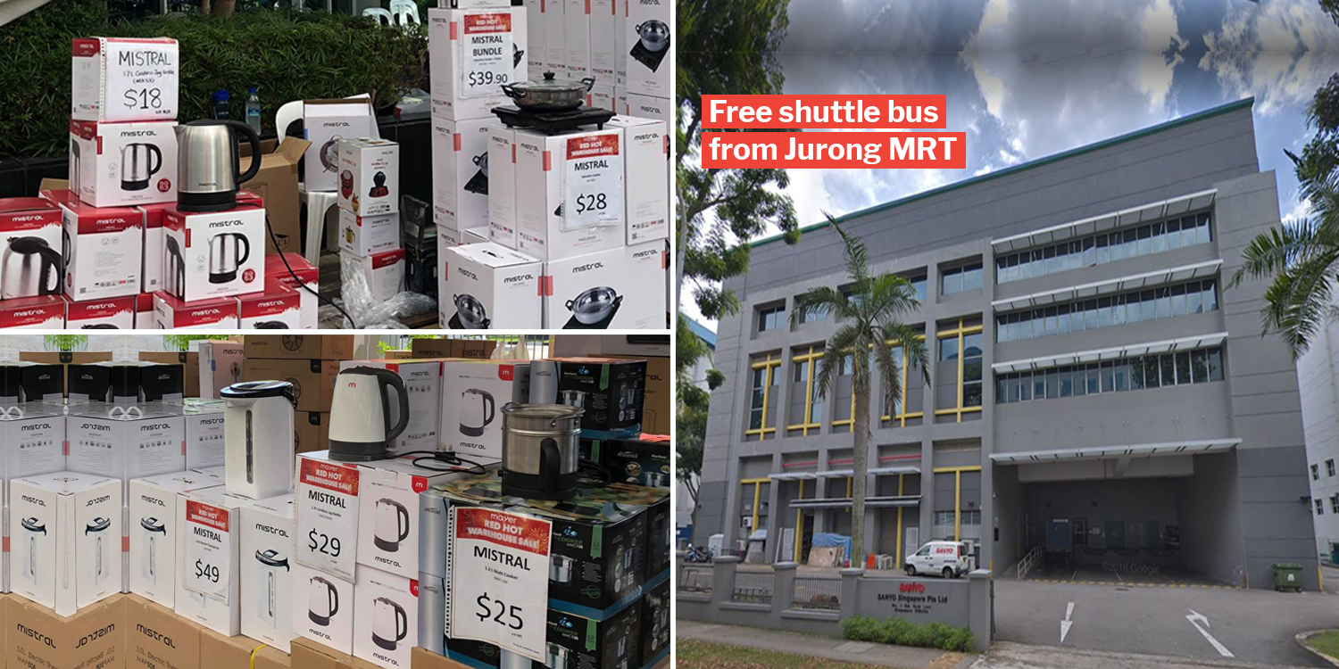 Mayer's Warehouse Sale Has Up To 90 Off On Household Items Till 8 Sep