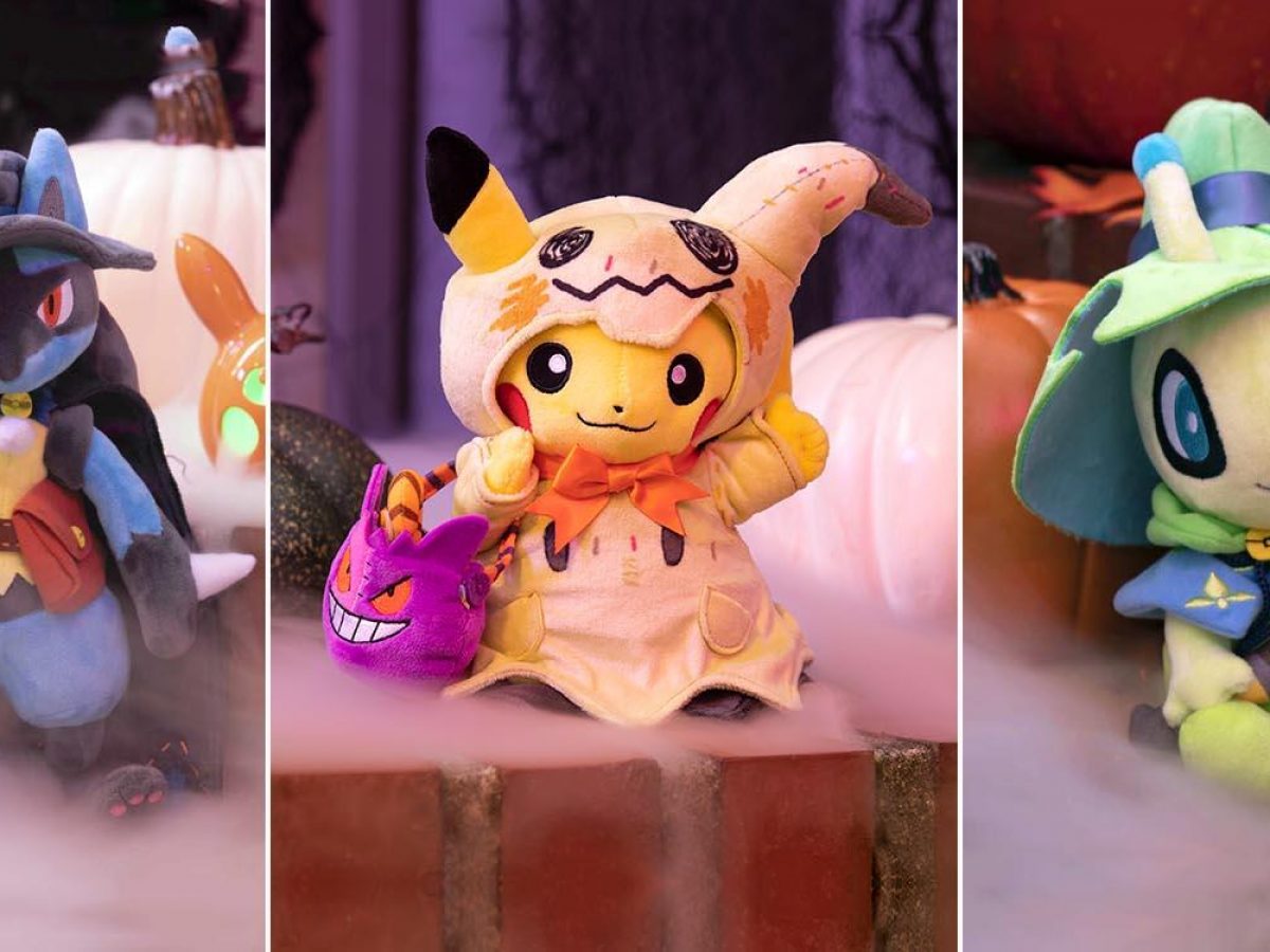 2019 Pikachu Pokemon Center Original Plush Doll Halloween Festival