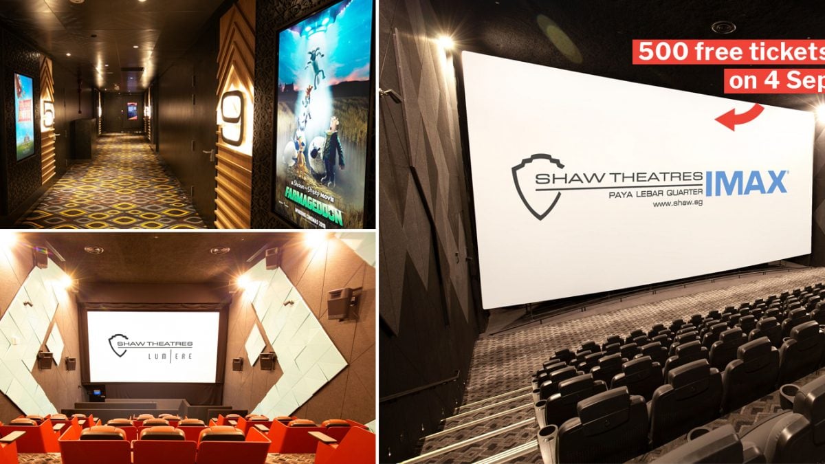 Shaw Cinemas Opens Megaplex At Paya Lebar Quarter Mall On 2 Sep, Will Be  Largest Outlet In The East