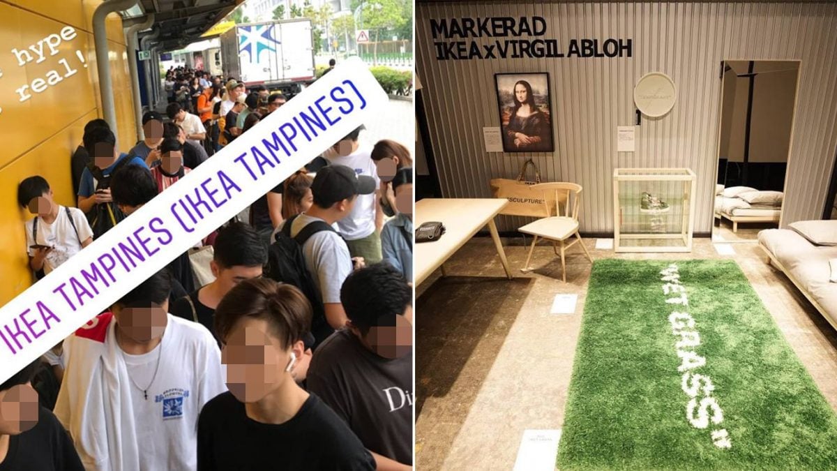 IKEA Virgil Abloh Collection Sees Snaking Queues At S'pore Outlets