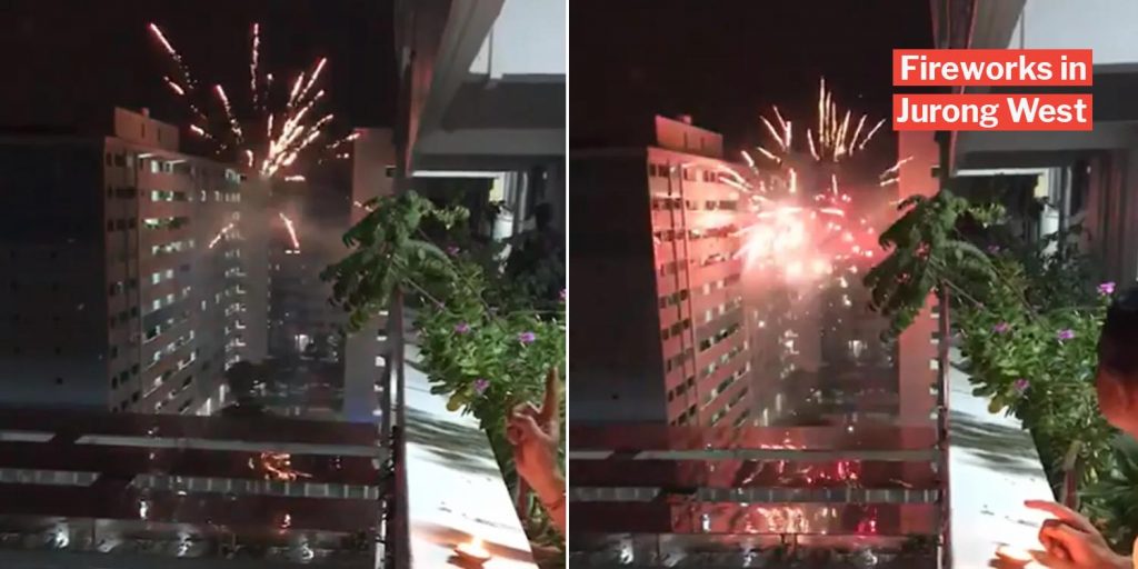 Jurong Sees Massive Fireworks Set Off On Deepavali, 38-Year-Old Man ...
