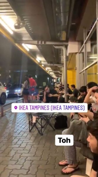 Virgil Abloh fans queue overnight at Wembley Ikea to buy homeware