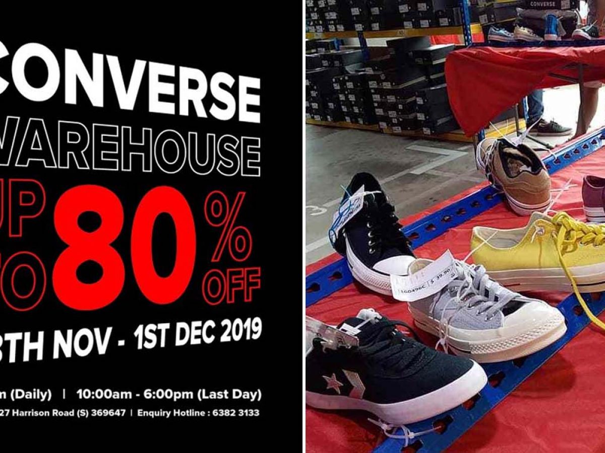 Converse Warehouse Sale Has Up To 80 