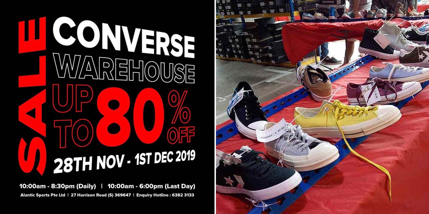 converse warehouse sale november 2018