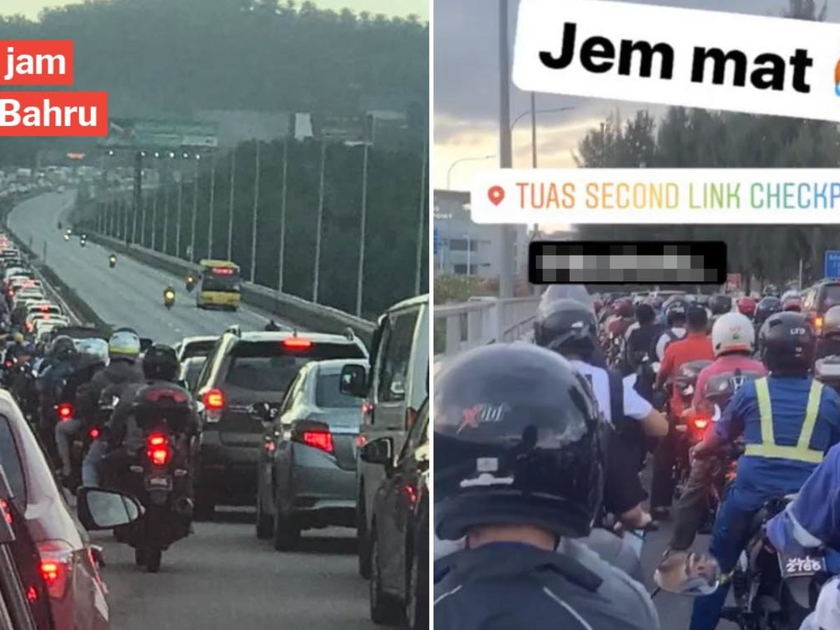 S Poreans Heading To Jb Stuck In Traffic Jam For Up To 5 Hours At Second Link On 27 Dec