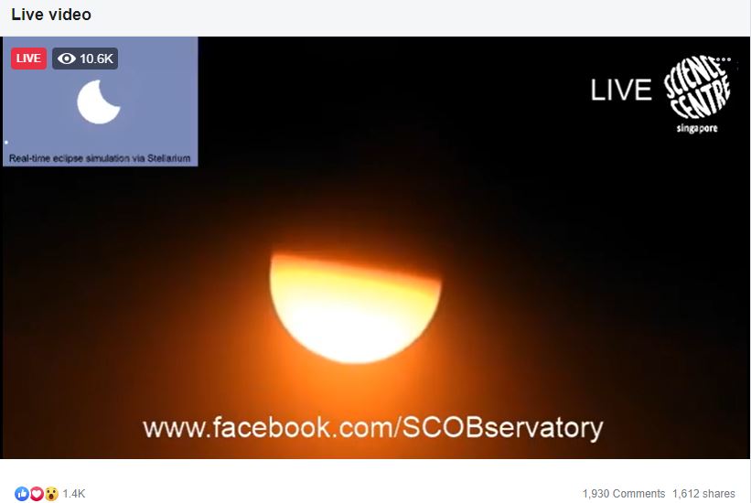 2013 Pacific annular eclipse LIVE stream