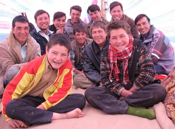 Singaporean Doctor Wee Teck Young with Afghan kids