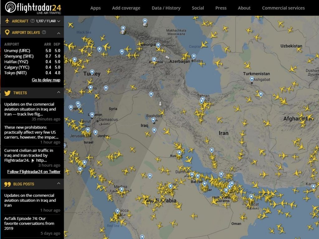 SIA & Scoot Flights Ordered To Divert From Iranian Airspace After ...