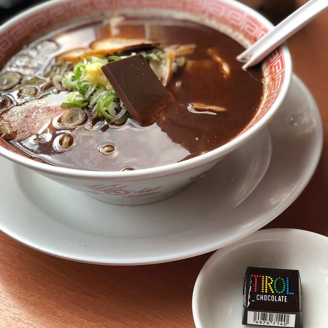 Chocolate Ramen In Japan Is The Perfect VDay Meal For Sweet Couples