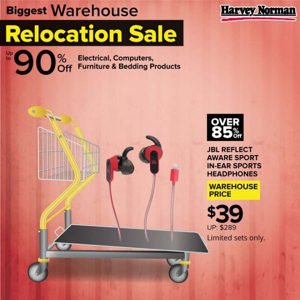Harvey Norman Warehouse Sale Has Up To 90 Off Electronics & Furniture