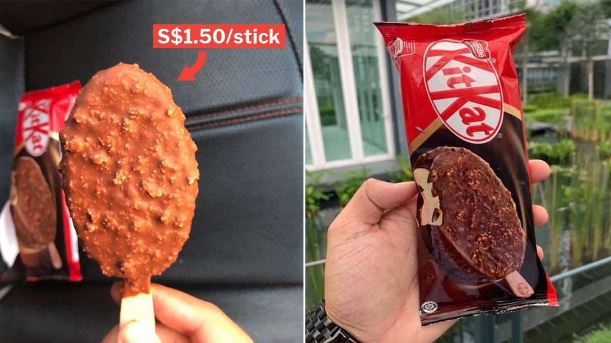 Kitkat Ice Cream Sticks Now In M'Sia Are All You Need When Having A Break