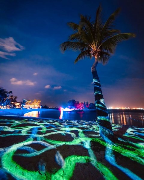 Siloso Beach’s Magical Shores Will Dazzle Guests With Interactive Light 