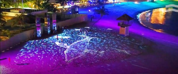 Siloso Beach's Magical Shores Will Dazzle Guests With Interactive Light