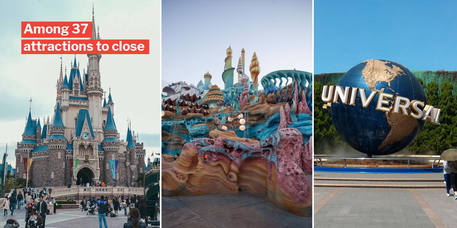 Japan S Major Attractions Tokyo Disneyland Disneysea Universal Studios Closing Till 15 Mar Due To Covid 19